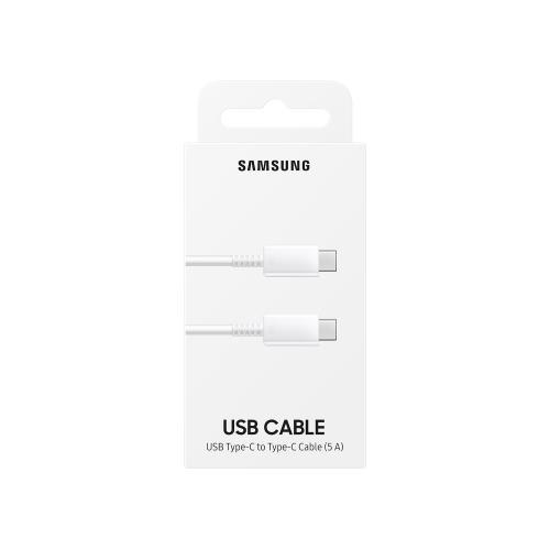 [8806090144059] Samsung Cavo Dati Type-C to Type-C 5A white EP-DN975BWEGWW
