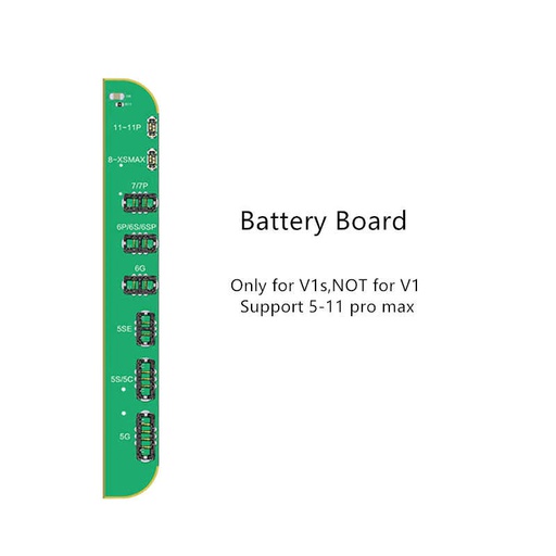 [13414] Basetta board adattatore batteria per programmatore JCID V1S