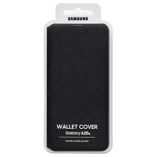 [8801643888039] Samsung Custodia A20e EF-WA202PBEGWW Wallet Cover Black 