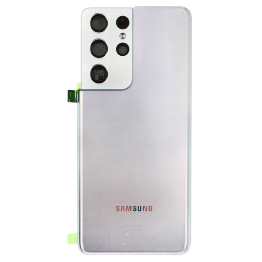 [13476] Cover posteriore Samsung S21 Ultra 5G SM-G998B silver GH82-24499B