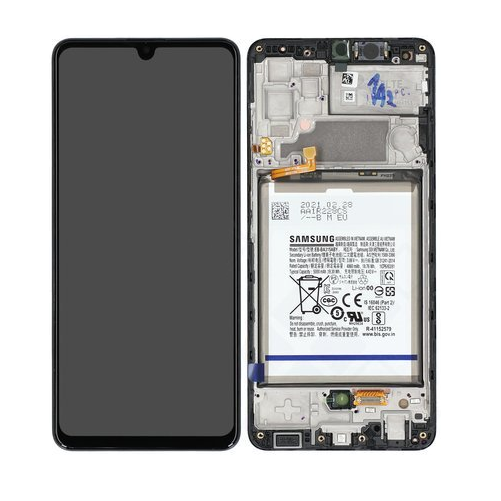 [7944] Samsung Display LCD A32 4G SM-A325F GH82-25611A GH82-25612A Con Batteria Black