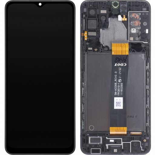 [14033] Samsung Display LCD A32 5G SM-A326B GH82-25121A GH82-25122A Black 