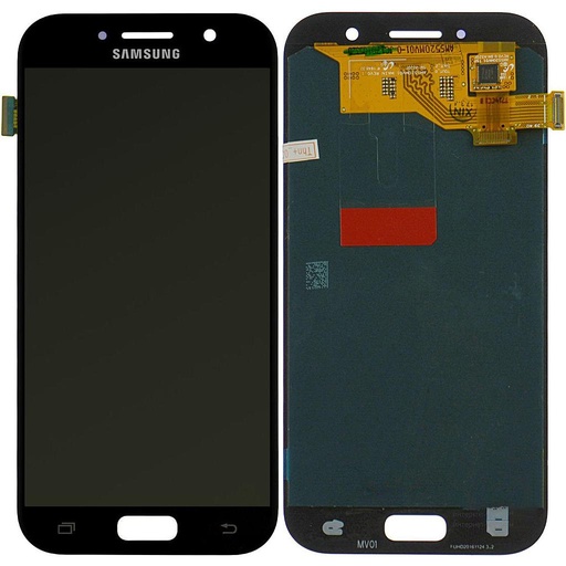 [3077] Samsung Display LCD A5 2017 SM-A520F GH97-19733A GH97-20135A Black 