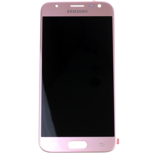 [6454] Samsung Display LCD J3 2017 SM-J330F GH96-10991A Pink 