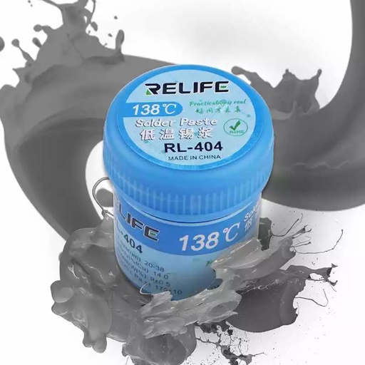 [13583] Relife Soldering paste 138°for low temperatures 50gr. RL-404