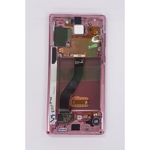 [7966] Samsung Display LCD Note 10 SM-N970F GH82-20818F GH82-20817F Pink 