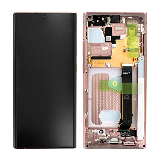 [13264] Samsung Display LCD Note 20 Ultra 5G SM-A986F GH82-23596D GH82-23597D GH82-31453D Bronze 