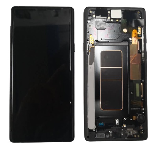 [4075] Samsung Display LCD Note 9 SM-N960F GH97-22269A GH97-22270A Black 
