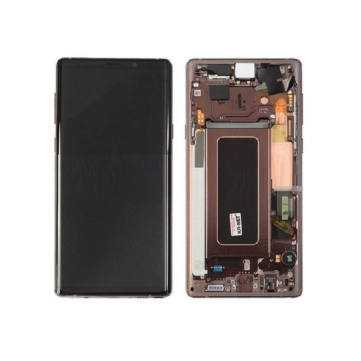 [4076] Samsung Display LCD Note 9 SM-N960F GH97-22269D GH97-22270D Brown 