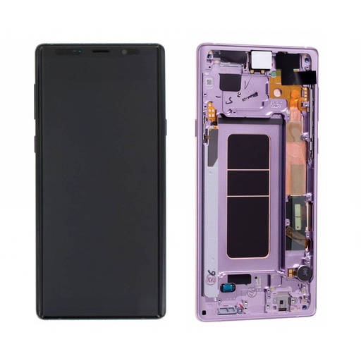 [4074] Samsung Display LCD Note 9 SM-N960F GH97-22269E GH97-22270E Purple 