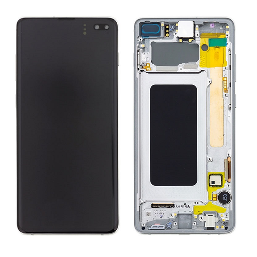 [5670] Samsung Display LCD S10 Plus SM-G975F GH82-18849B GH82-18834B White 