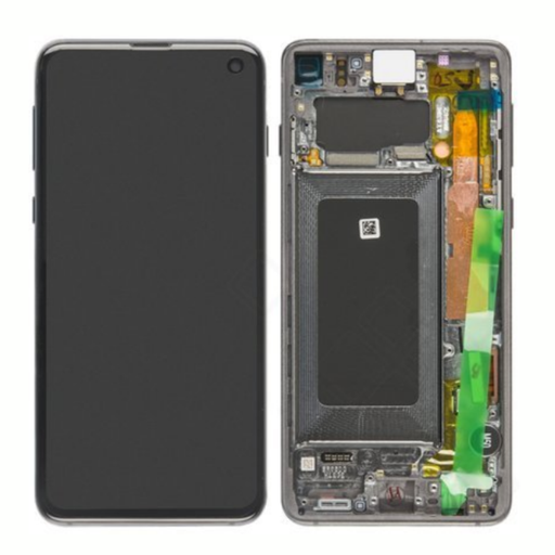 [5663] Samsung Display LCD S10 SM-G973F GH82-18850A GH82-18835A Black 