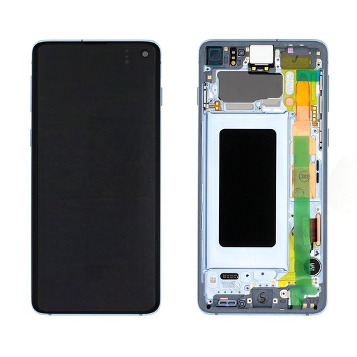 [5664] Samsung Display LCD S10 SM-G973F GH82-18850C GH82-18835C Blue 