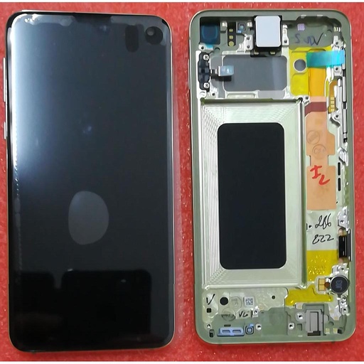 [5661] Samsung Display LCD S10e SM-G970F GH82-18852G Yellow 
