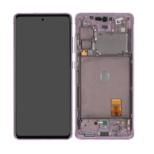 [15307] Samsung Display LCD S20 FE 5G SM-G781F SM-G780F GH82-24214C GH82-24215C Pink Lavander 