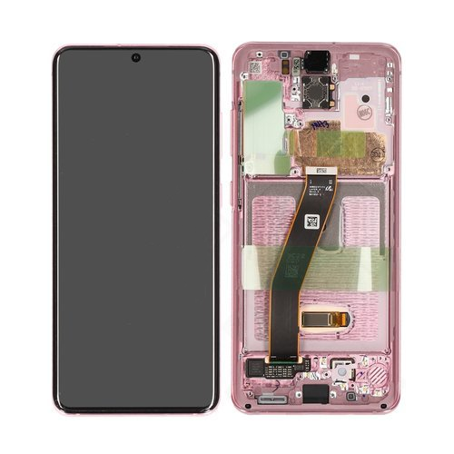 [6981] Samsung Display Lcd S20 SM-G980F S20 5G SM-G981F purple with camera GH82-22131C GH82-22123C