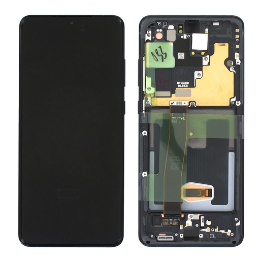[14624] Samsung Display LCD S20 Ultra 5G SM-G988B GH82-26032A GH82-26033A Black No Camera 