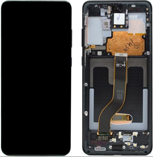 [16454] Samsung Display LCD S20+ SM-G985F S20+ 5G SM-G986F Black No Camera GH82-31441A GH82-31442A 