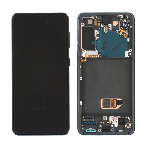 [14664] Samsung Display LCD S21 5G SM-G991B GH82-24544A GH82-24545A Grey With Camera 