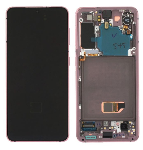 [15312] Samsung Display LCD S21 5G SM-G991B GH82-27255D GH82-27256D Pink No Camera