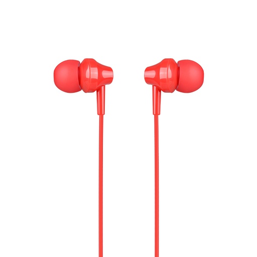 [6957531049340] Hoco TWS earphones jack 3.5 mm red M14