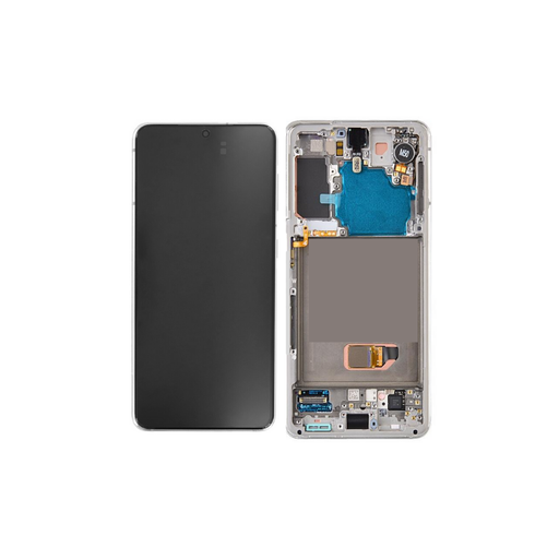 [14665] Samsung Display LCD S21 5G SM-G991B GH82-24544B GH82-24545B Violet Con Camera 