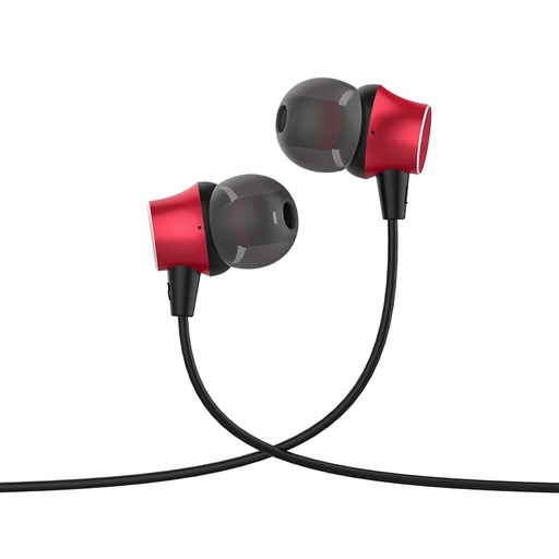[6957531092285] Hoco earphone jack 3.5 mm red M51