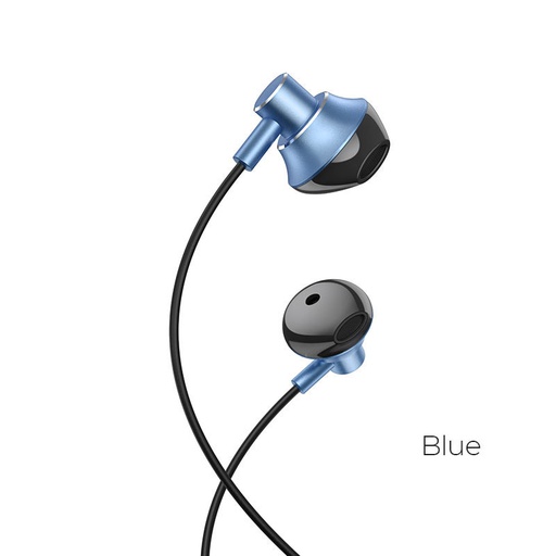 [6931474729422] Hoco earphone jack 3.5 mm blue M75