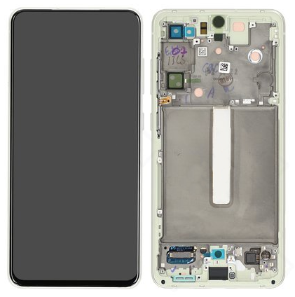[13664] Samsung Display LCD S21 FE 5G SM-G990B GH82-26414C GH82-26420C GH82-26590C Green 