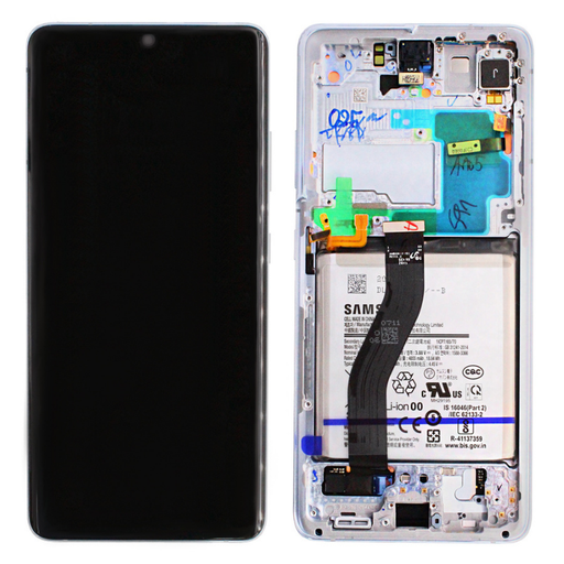 [13422] Samsung Display LCD S21 Ultra 5G SM-G998B GH82-24591B GH82-24925B Silver Con Batteria 