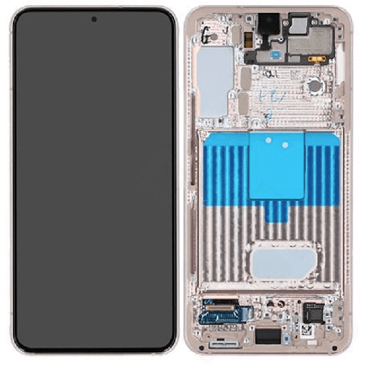 [15406] Samsung Display LCD S22 5G SM-S901B GH82-27520D GH82-27521D Pink Gold 