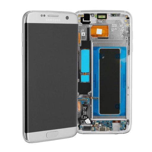 [2762] Samsung Display LCD S7 Edge SM-G935F GH97-18533B GH97-18767B Silver