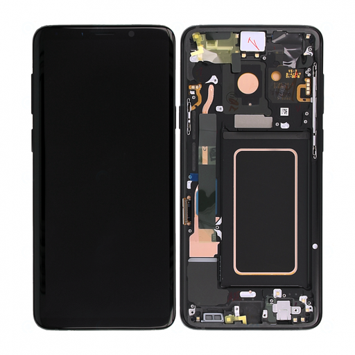 [3318] Samsung Display LCD S9 Plus SM-G965F GH97-21691A GH97-21692A Black 