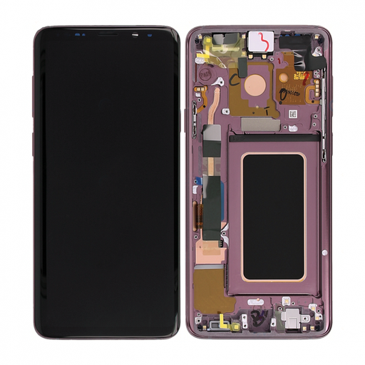 [3319] Samsung Display LCD S9 Plus SM-G965F GH97-21691B GH97-21692B Violet 