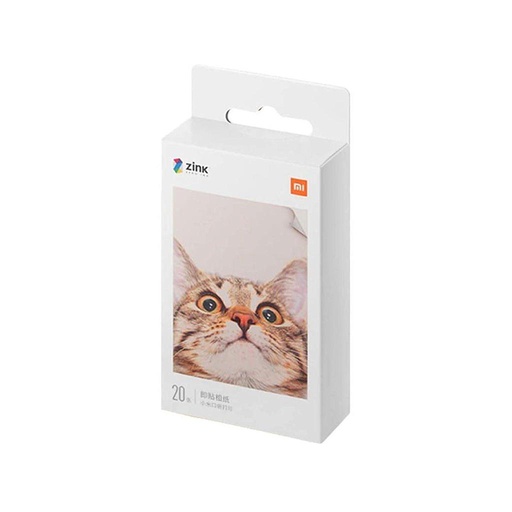 [6934177716485] Xiaomi carta fotografica Mi portable photo printer paper 2x3inch 20 (fogli/sheets) TEJ4019GL