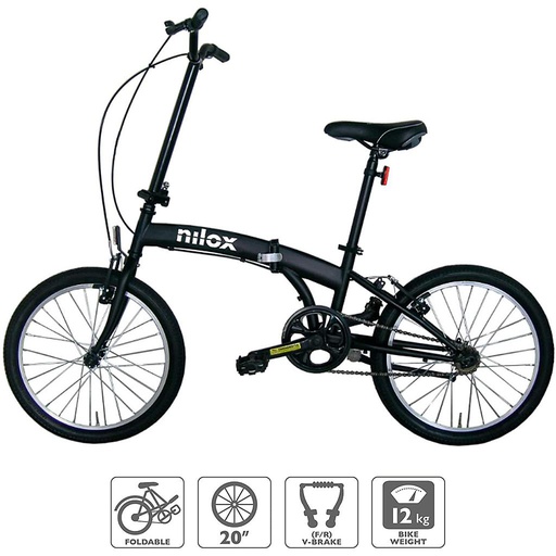 [8051122172474] Nilox Micro-Bike X0 foldable 20" NXMB20V1