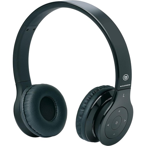 [5390482300268] Macrom TWS headset with microphone wireless black ‎M-HPB22