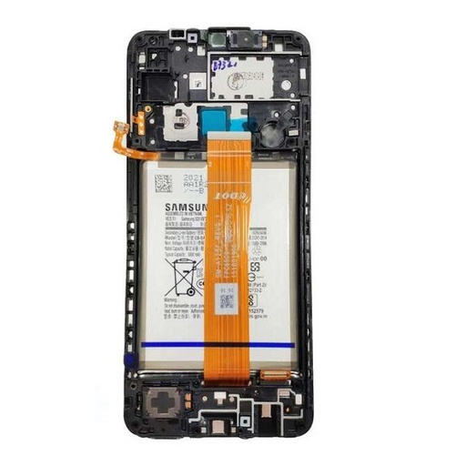 [14117] Samsung Display Lcd A12 SM-A125F with Battery GH82-24708A GH82-24709A