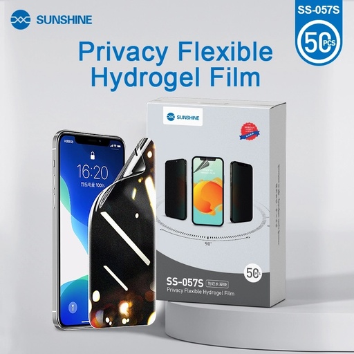 [6941590203812] Sunshine Hydrogel Film Matte Privacy 50 Pcs SS-057S