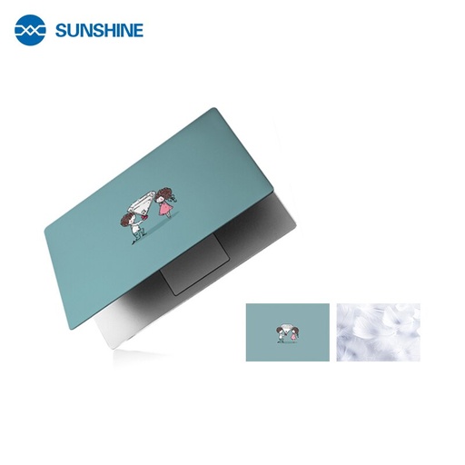 [15012] Sunshine Film for Back PC (16 inch) (with mixed designs) 10 pz SS-057DP+ 