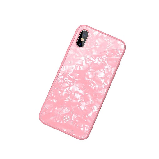 [14395] Custodia Celly iPhone X iPhone Xs pink Pearl PEARL900PK