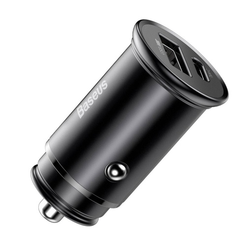 [6953156223226] Baseus Car Charger 30W 2x ports (USB + USB-C) black CCYS-C01