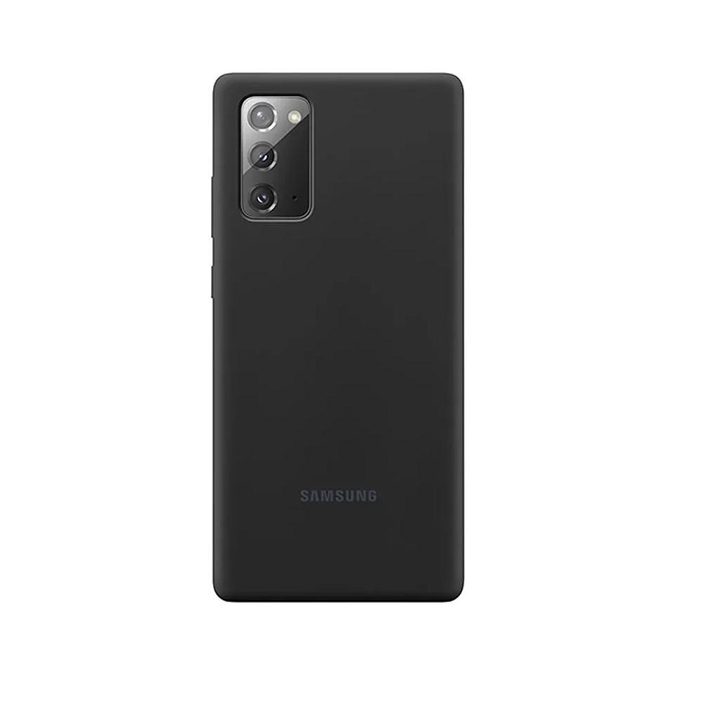 [8806090560477] Samsung silicon cover mystic black Note 20 EF-PN980TBEGEU