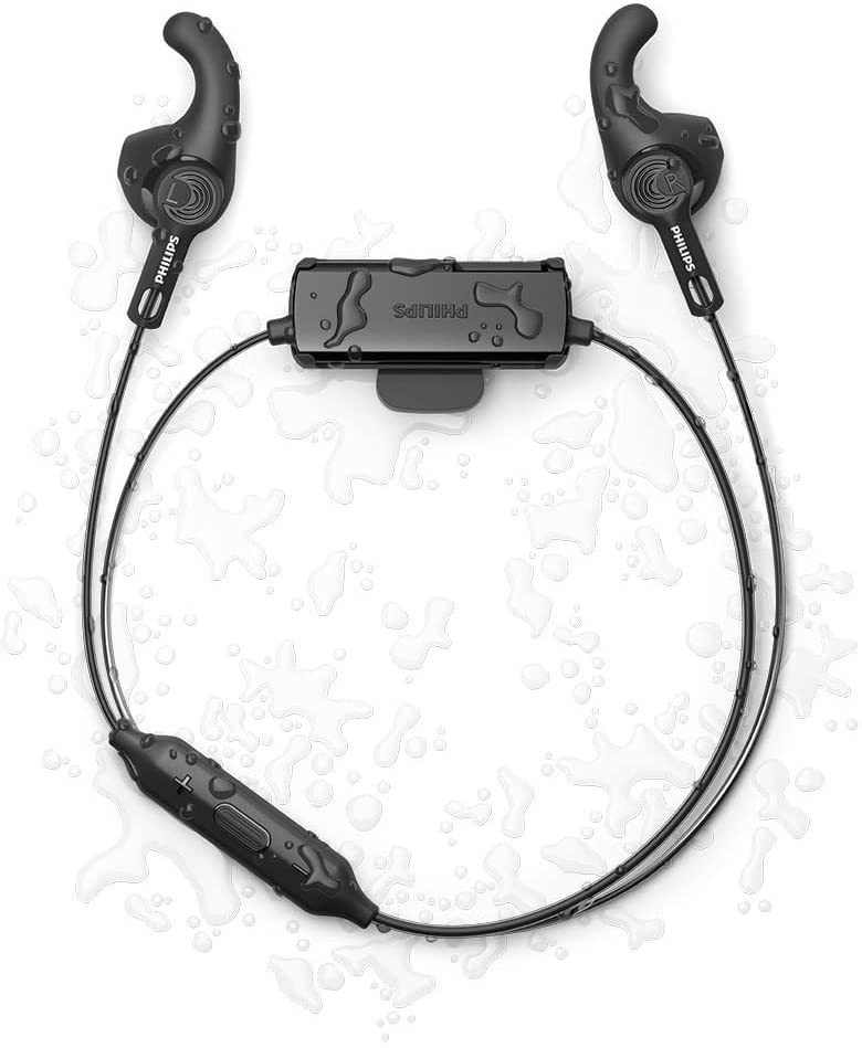 [14725] Philips wireless in-ear sport headphones black TAA3206BK/00