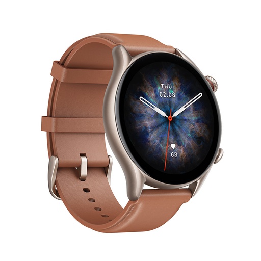 [6972596103639] Amazfit GTR 3 Pro smartwatch brown leather W2040OV3N