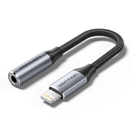 [6922794787698] Vention Adapter Lightining To Jack 3.5mm Aluminum Alloy (BMBHA)