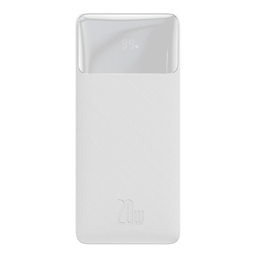 [6932172618261] Baseus Power Bank 20000 mAh 20W bipow fast charge white PPBD050302