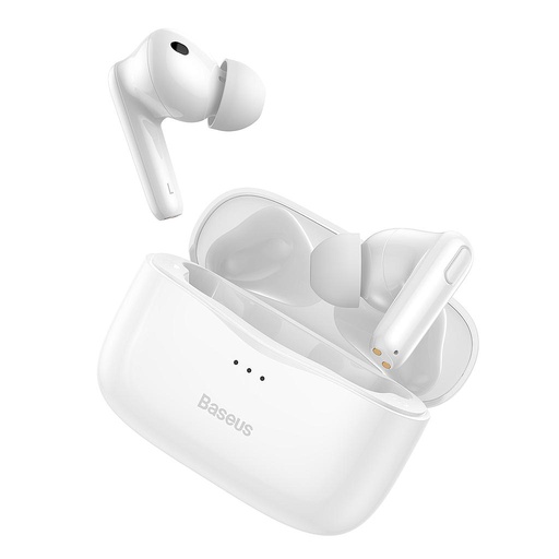 [6953156203990] Baseus TWS earphones SIMU S2 ANC buds-style white NGS2-02
