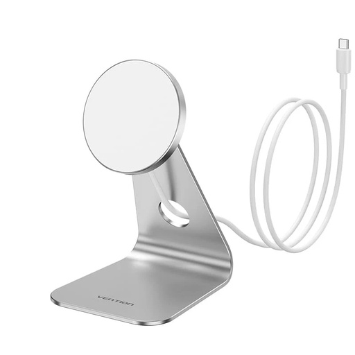 [6922794783843] Vention Caricabatterie Wireless 15W Magnetico con Magsafe Alluminum Gray (FGHIF)