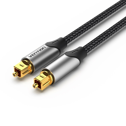 [6922794764538] Vention Cavo Audio in fibra ottica 1.5m Aluminum Gray (BAVHG)